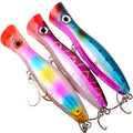 3pcs 16.5cm 83g Premium Topwater Popper Fishing Lure