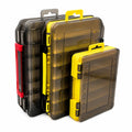3-Pack Double-Sided Fishing Lure Tackle Box Set